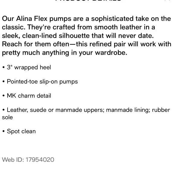 Michael kors Women's Alina Flex Pumps shoes - Picture 4 of 8